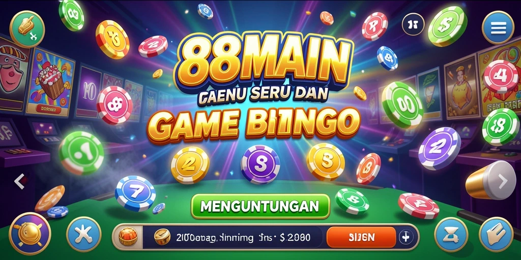 Tangkapan layar 88MAIN dengan aksi seru permainan Bingo.