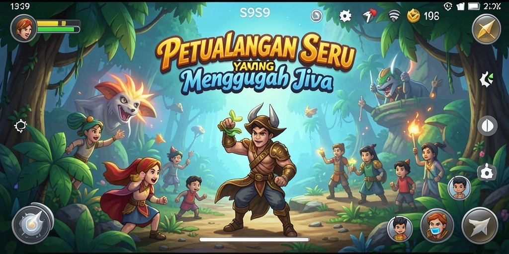 Tangkapan layar menunjukkan aksi seru dalam game S9S9 dengan grafik yang memukau.