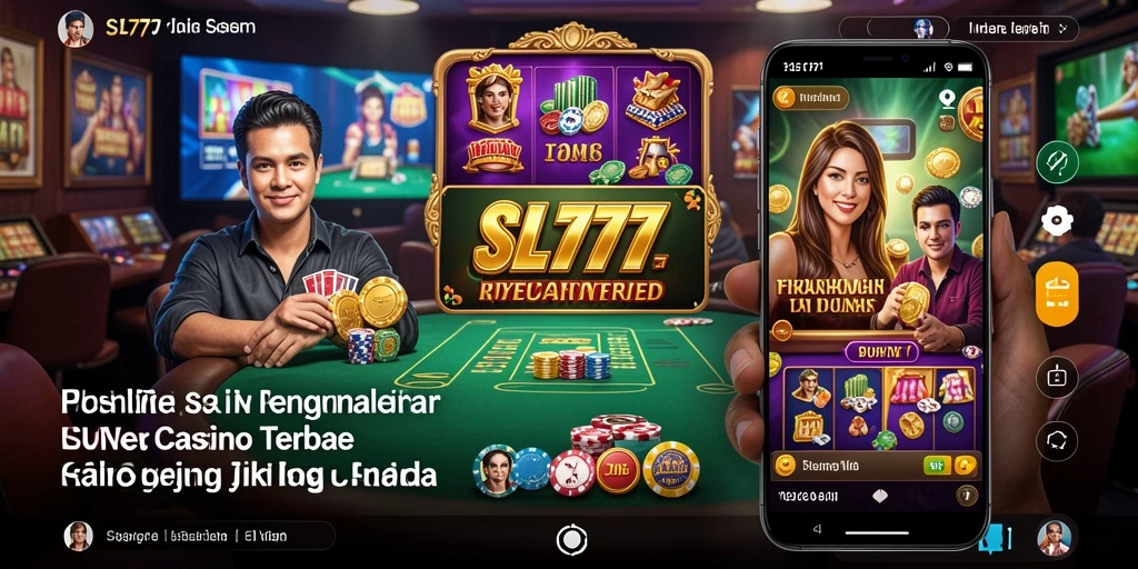 Tampilan gameplay SL777 yang seru dan interaktif dalam Live Casino.