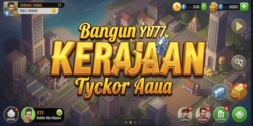Tangkapan layar gameplay menunjukkan kebangkitan kerajaan bisnis Anda.